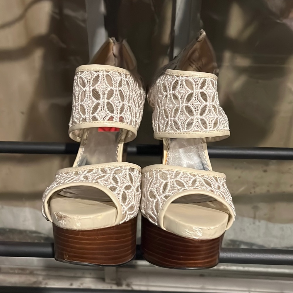 Bebe wedge heels size 9